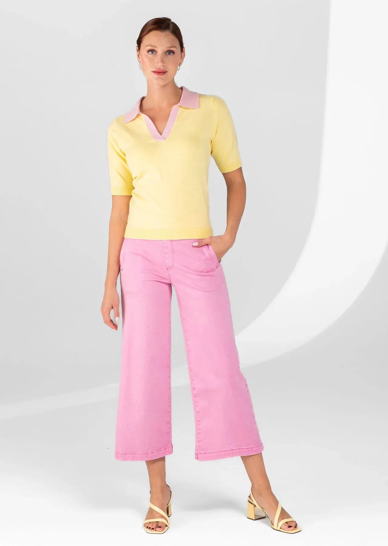 1073 Havana Wide Leg Pant