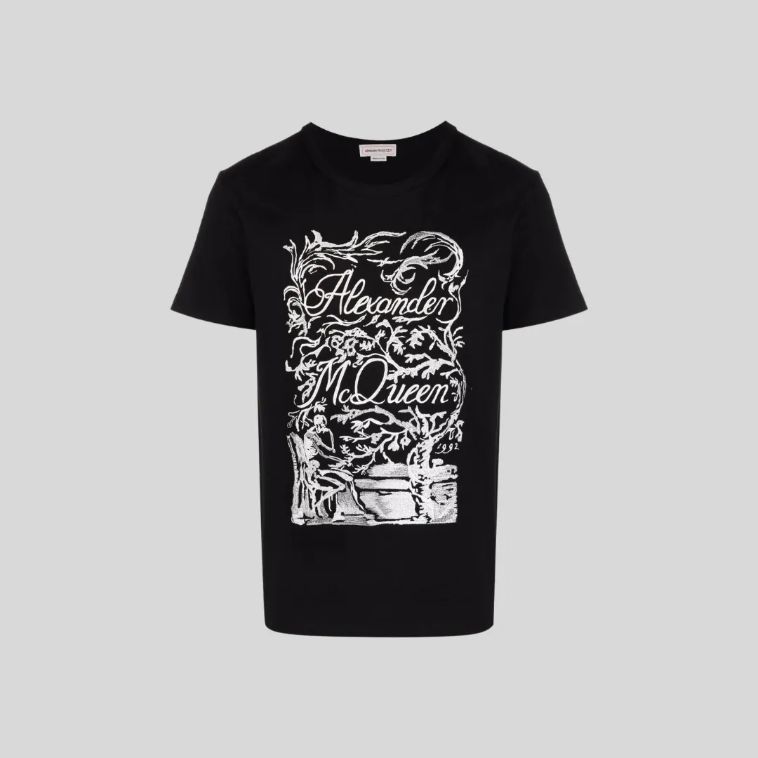 Alexander McQueen Black Logo T-Shirt