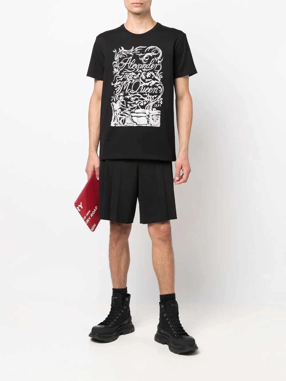 Alexander McQueen Black Logo T-Shirt