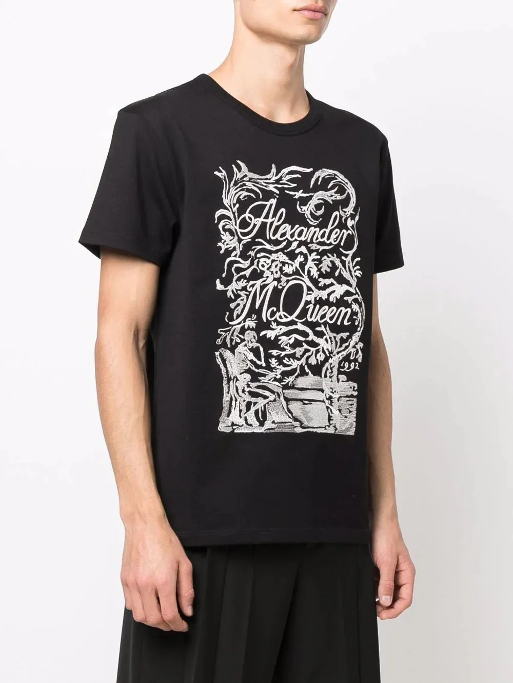 Alexander McQueen Black Logo T-Shirt