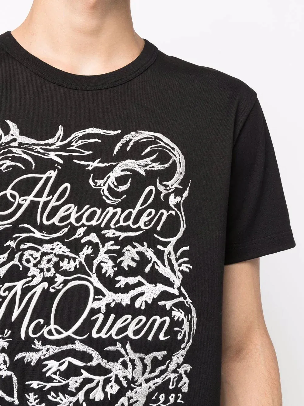 Alexander McQueen Black Logo T-Shirt