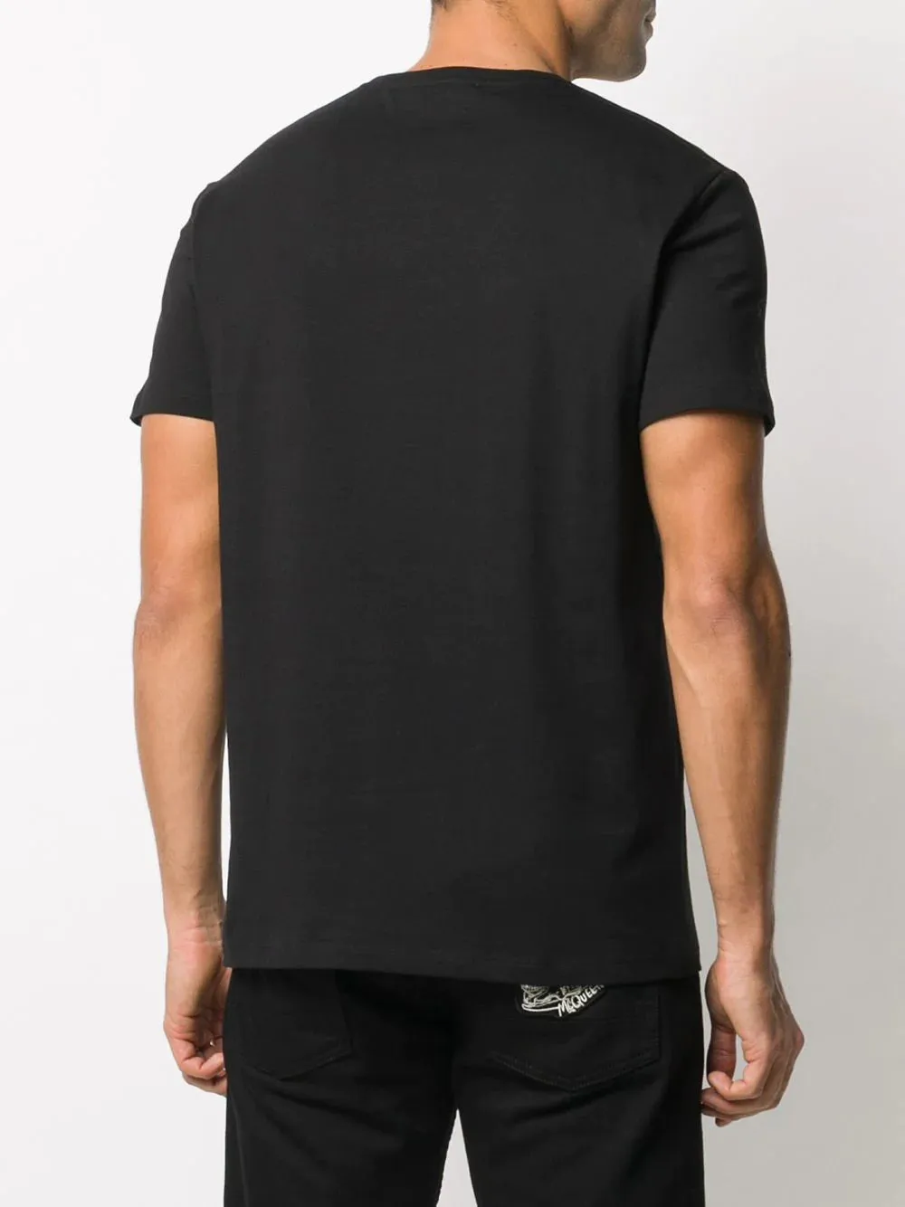 Alexander McQueen Black London Skull Print T-Shirt