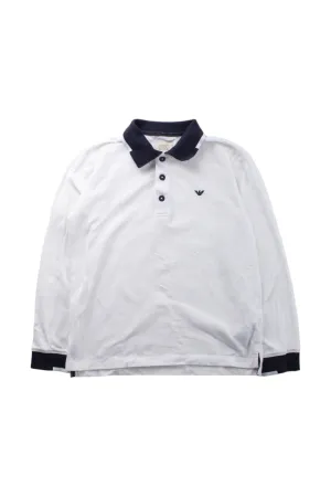 Armani Long Sleeve Polo 8Y