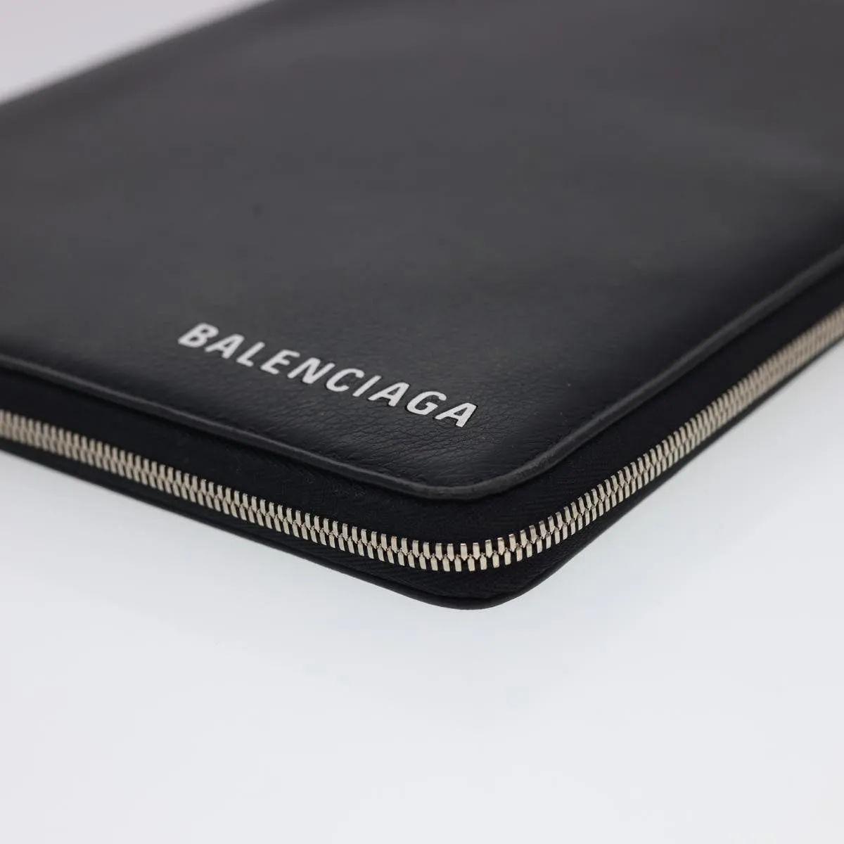 Balenciaga - Black Leather Accessories