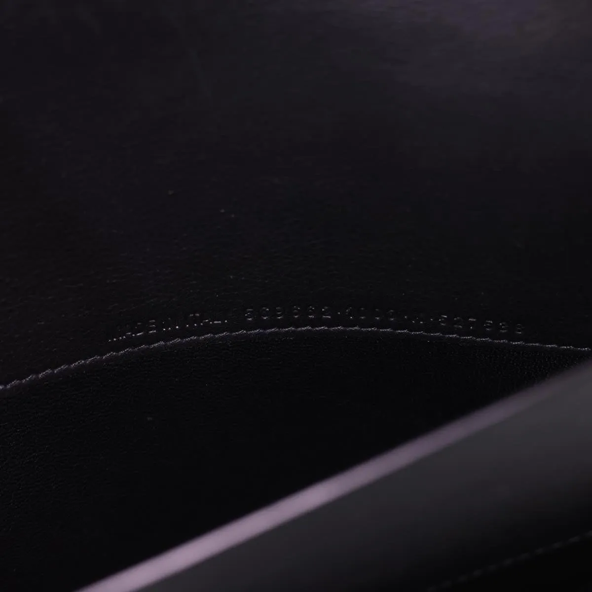 Balenciaga - Black Leather Accessories