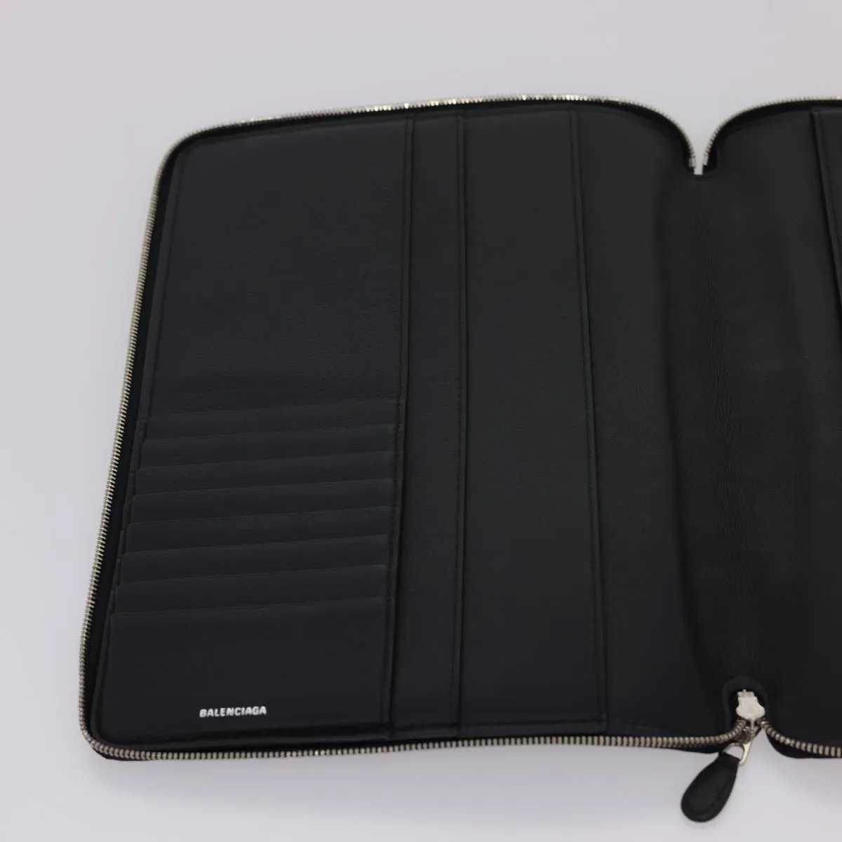 Balenciaga - Black Leather Accessories