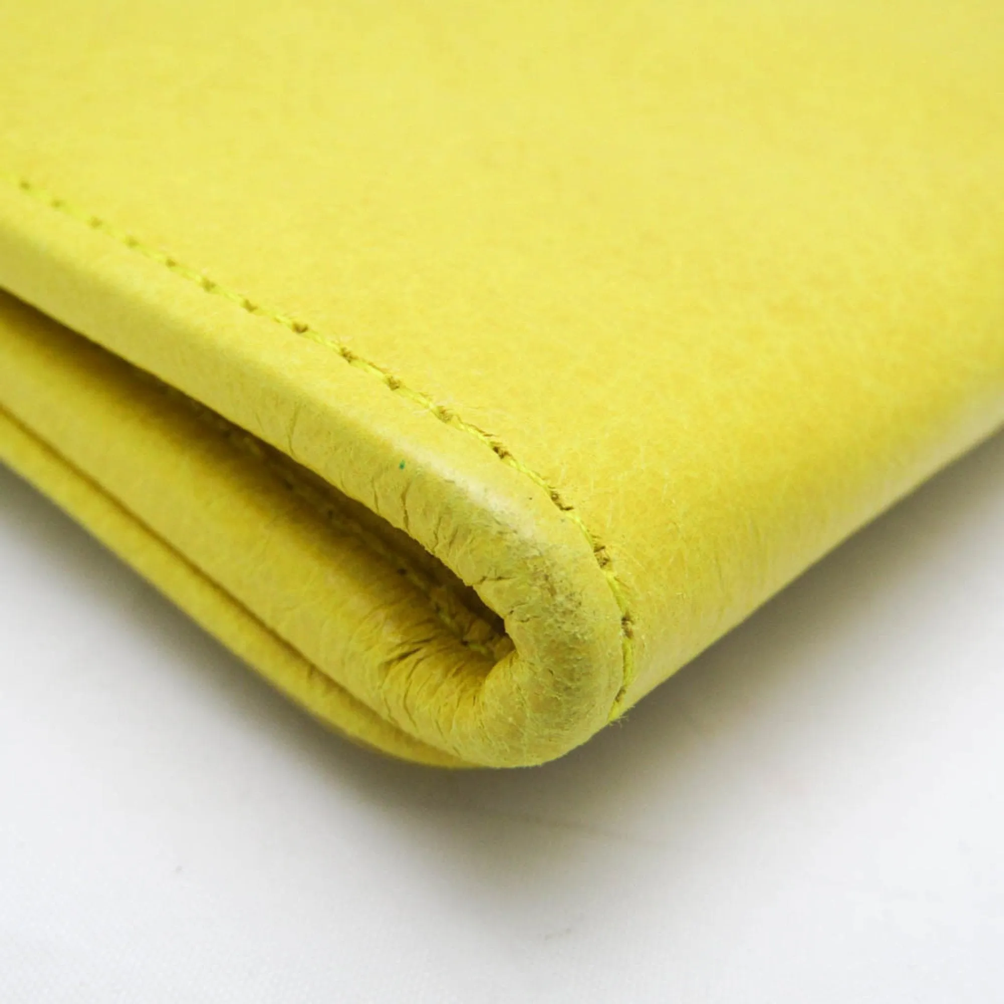 Balenciaga Classic Yellow Leather Accessories