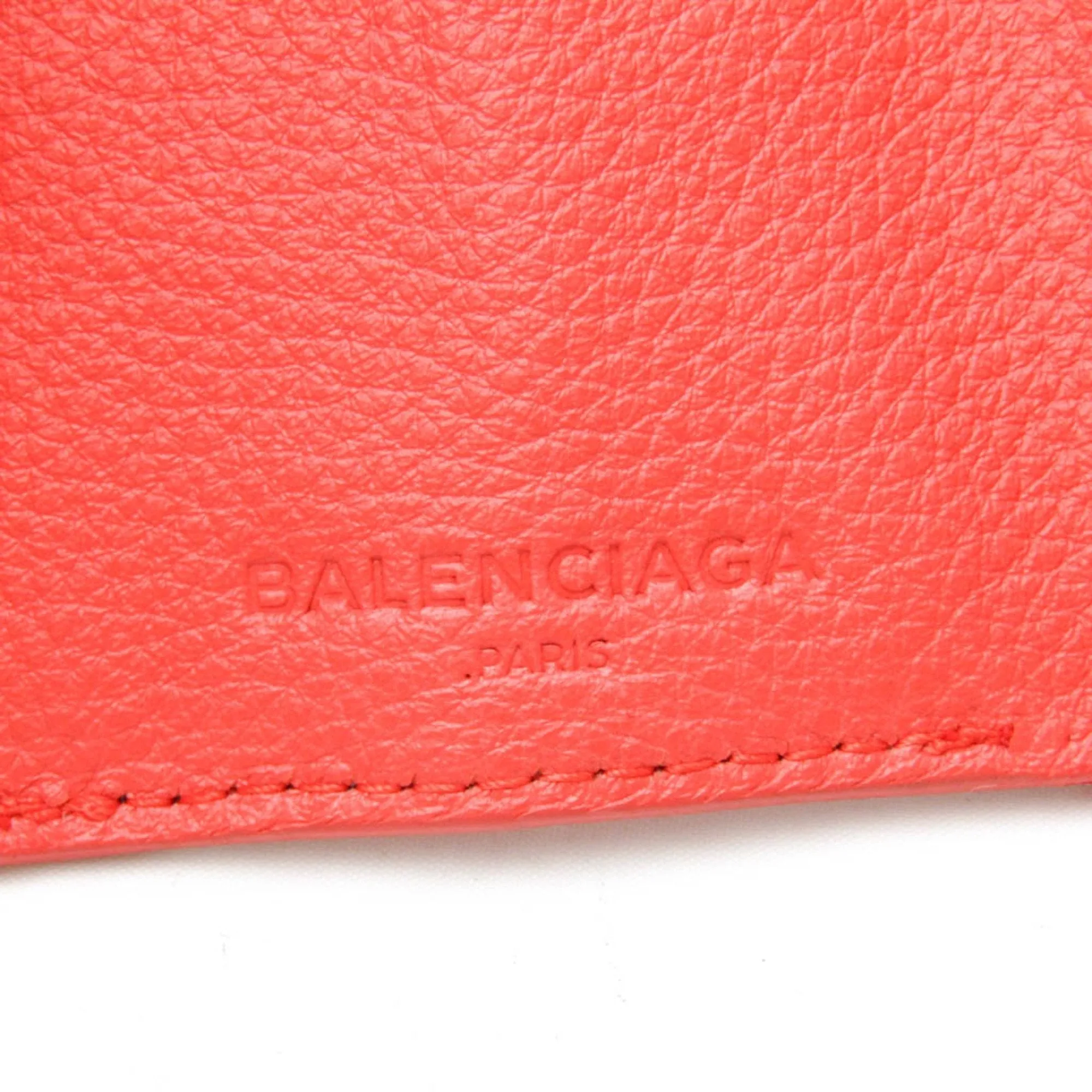 Balenciaga Essential Orange Leather Accessories