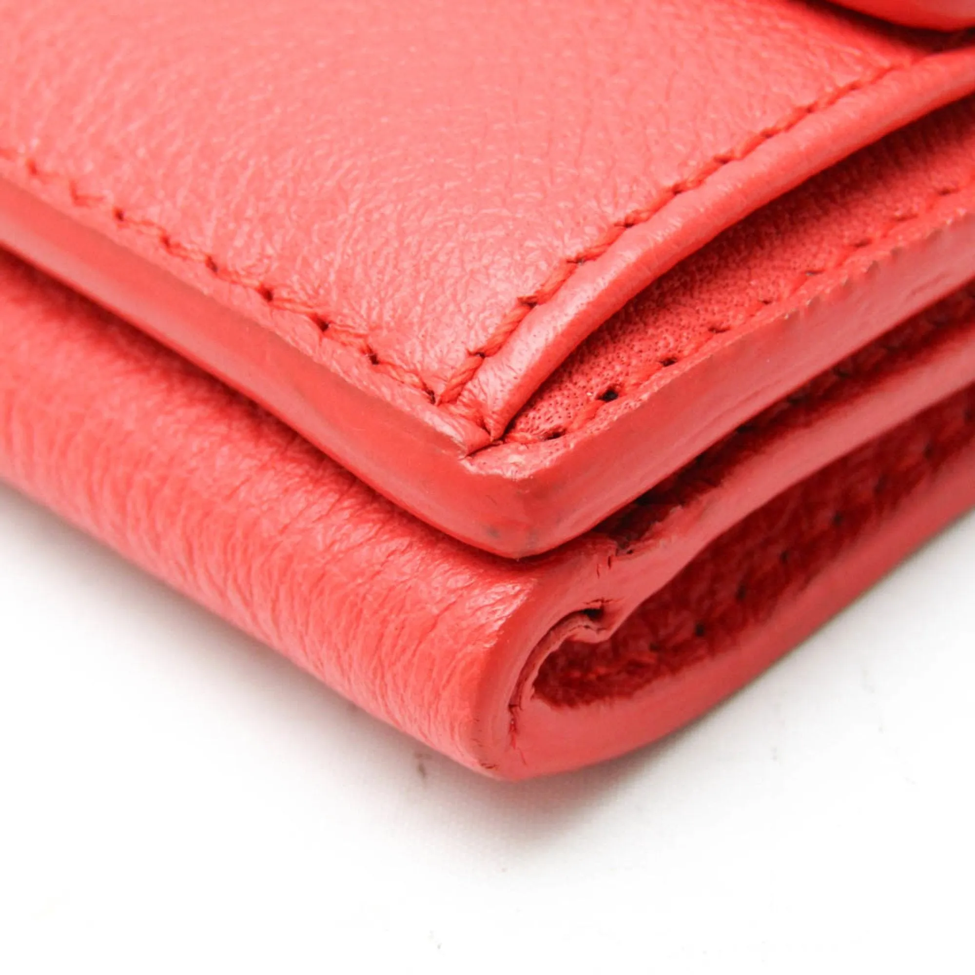 Balenciaga Essential Orange Leather Accessories