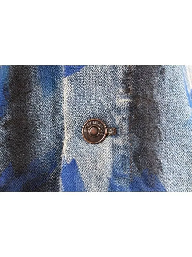 Balenciaga Graffiti logo denim jacket 50 100 105