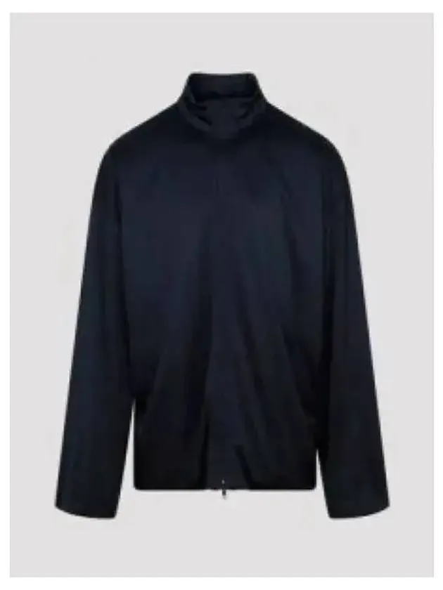 Balenciaga Side Zip Pockets Track Jacket Blue