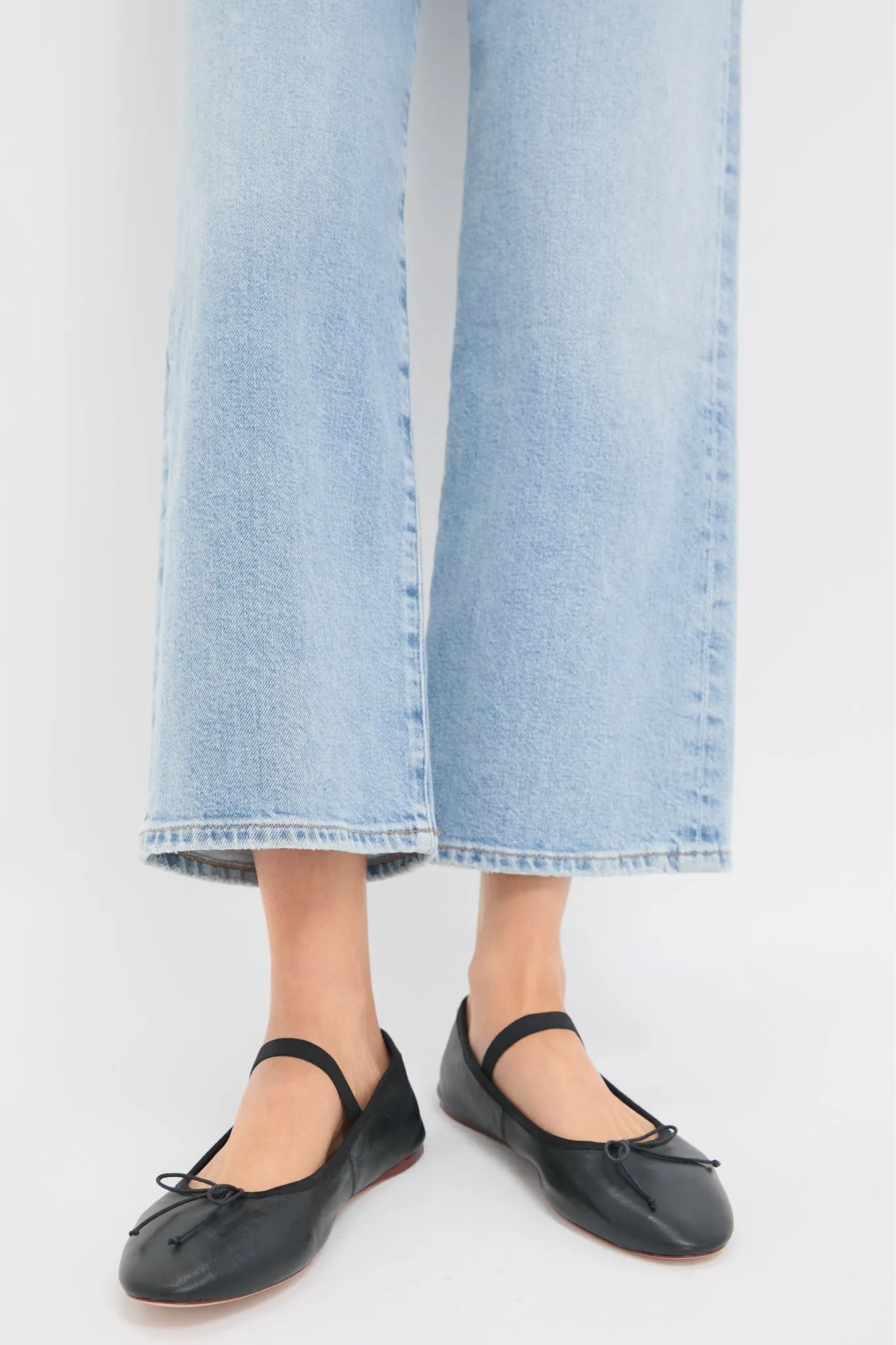 Black Leonie Soft Ballet Flats