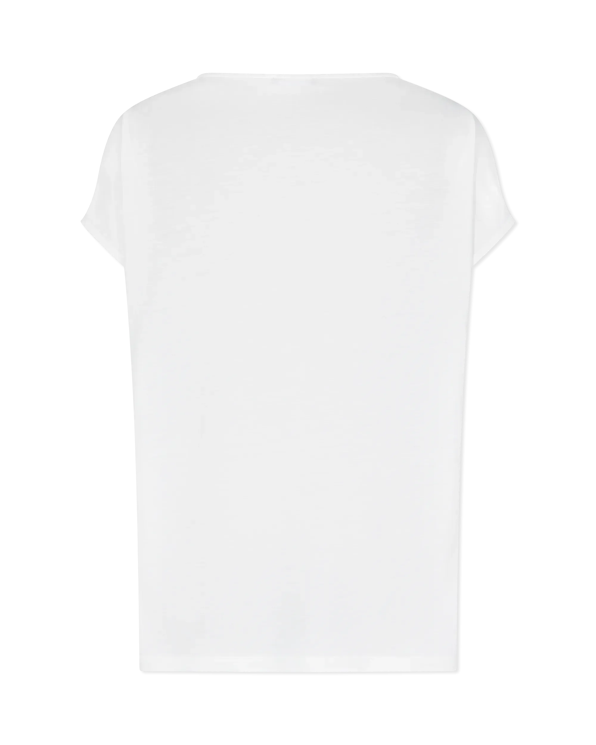 Boatneck Balmain Eye Print T-Shirt