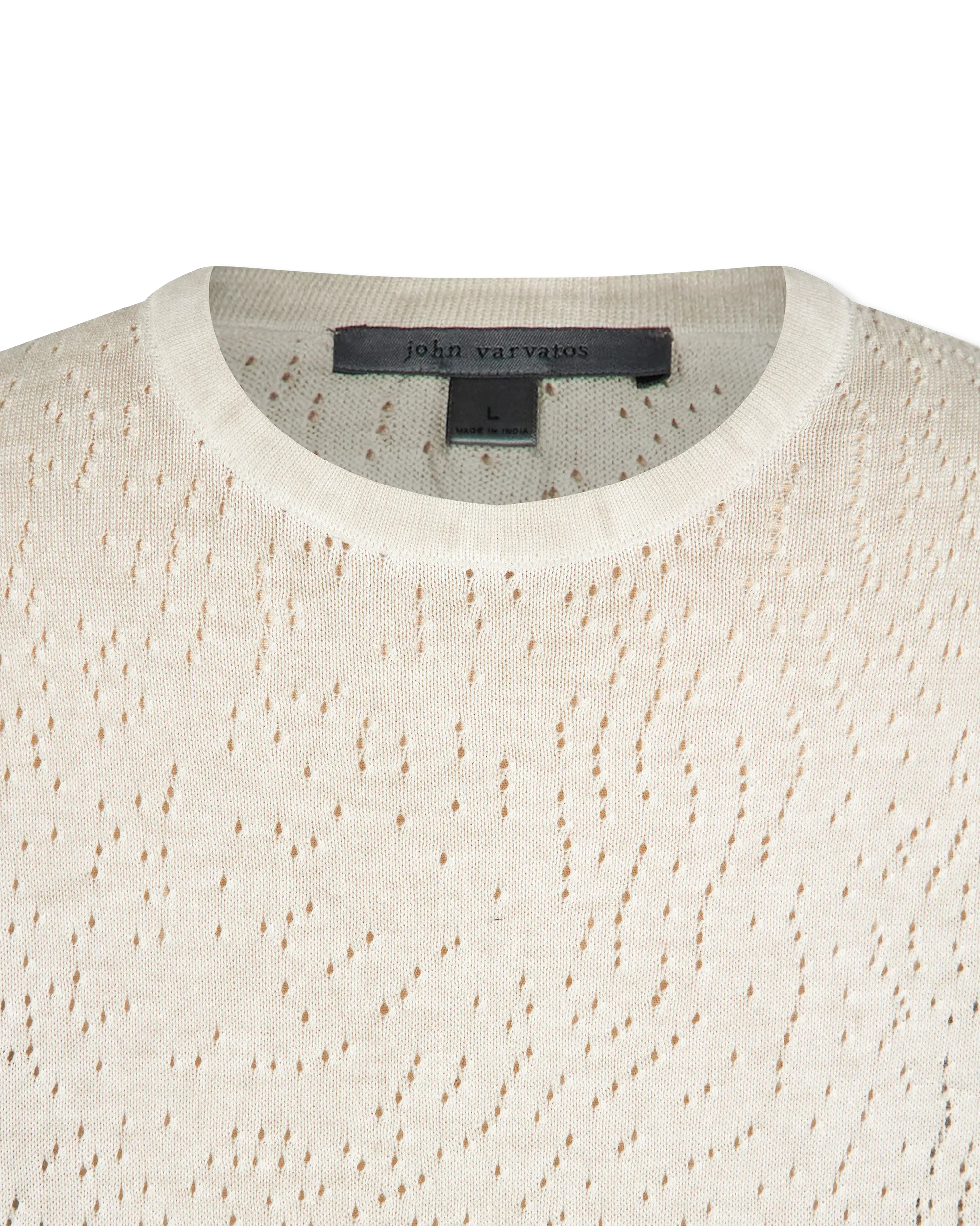 Camden Mesh Stitch Sweater