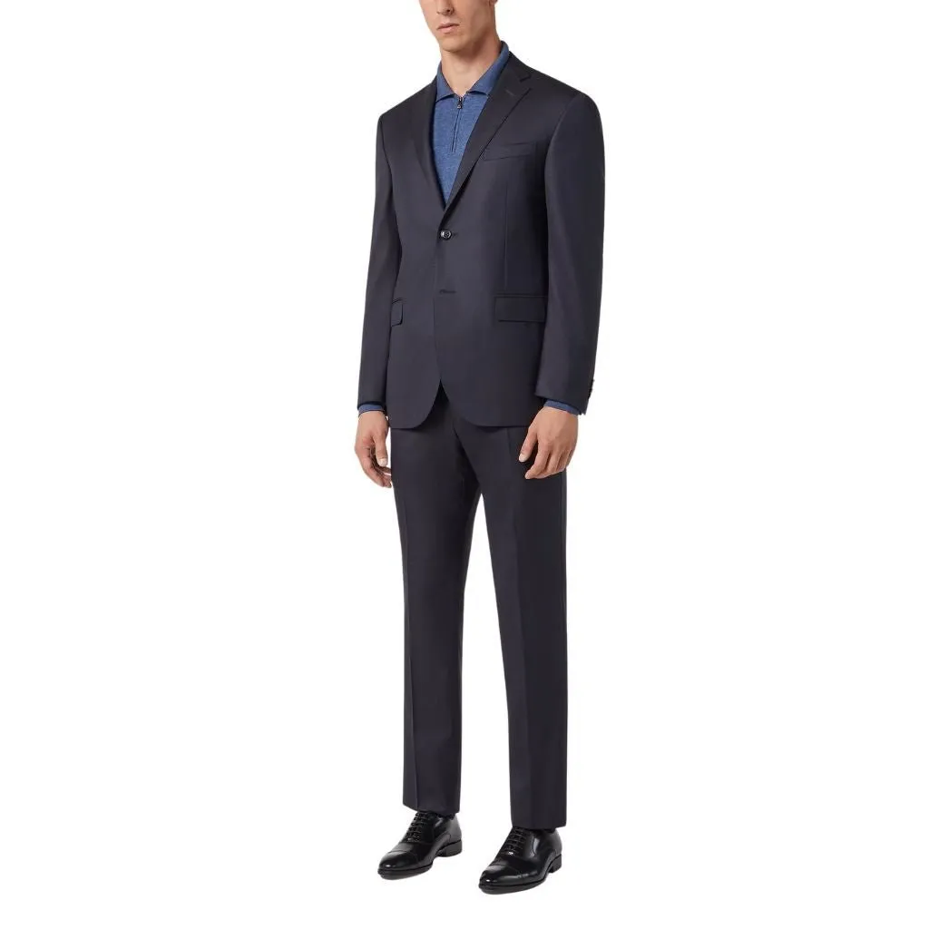 CORNELIANI Leader Wool Suit NAVY REG
