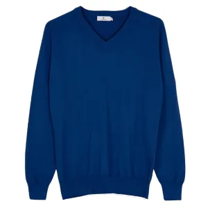 Cross Women's Gina V-Neck Golf Knit - True Blue