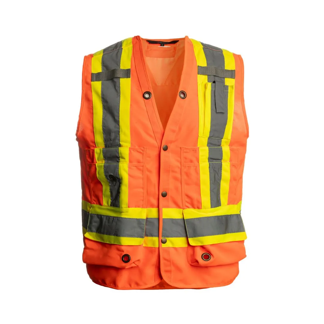 Delux Surveyor Hi-Vis Vest - TV20HVO