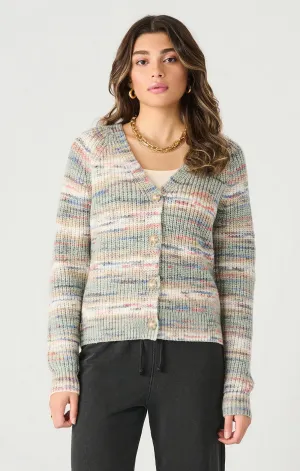Dex LS Button Spacedye Cardigan