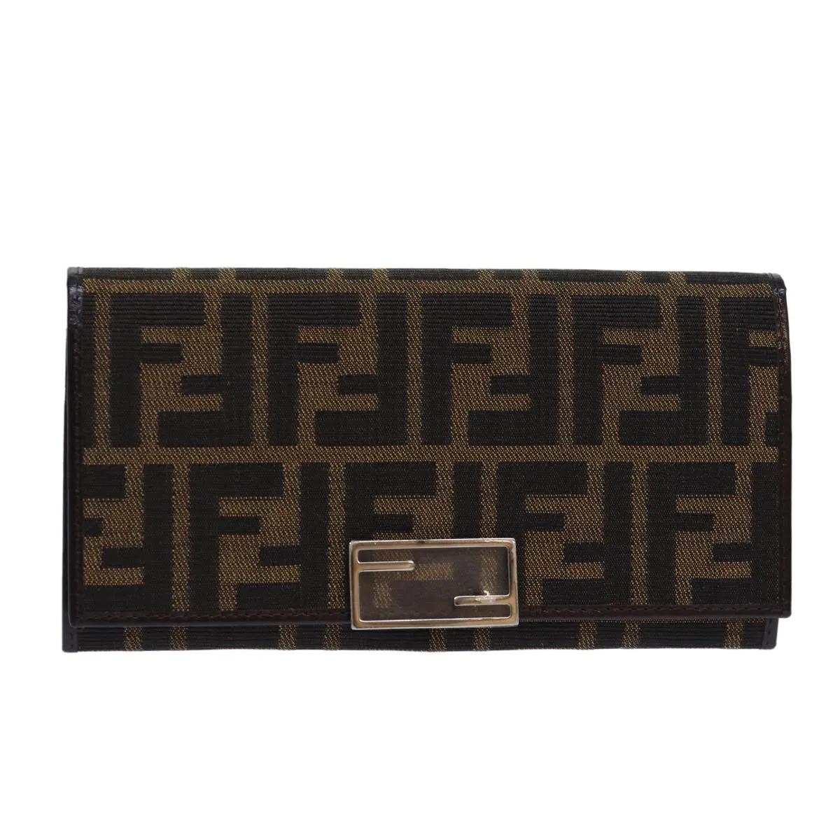 Fendi Zucca Brown Canvas Accessories