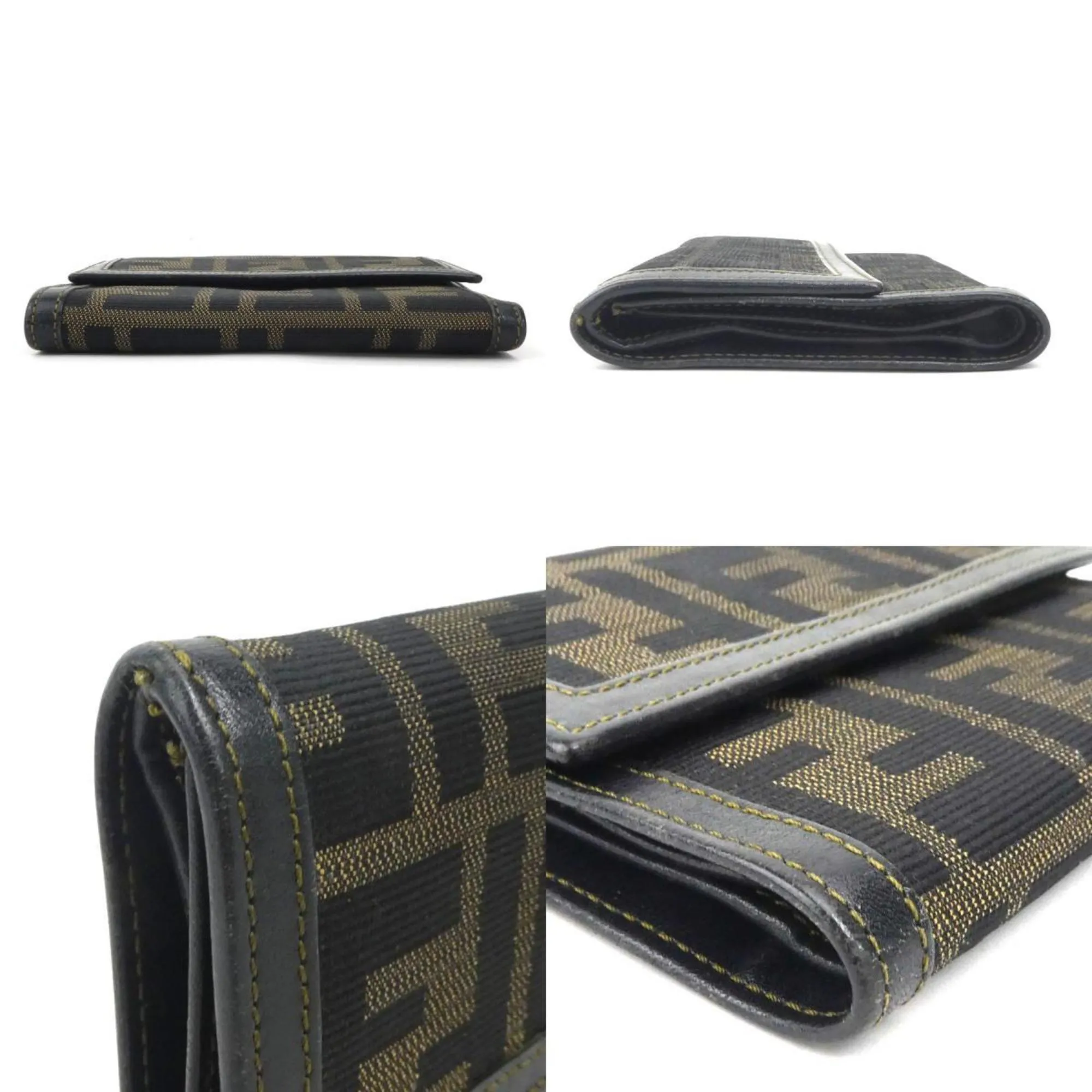 Fendi Zucca Brown Canvas Accessories