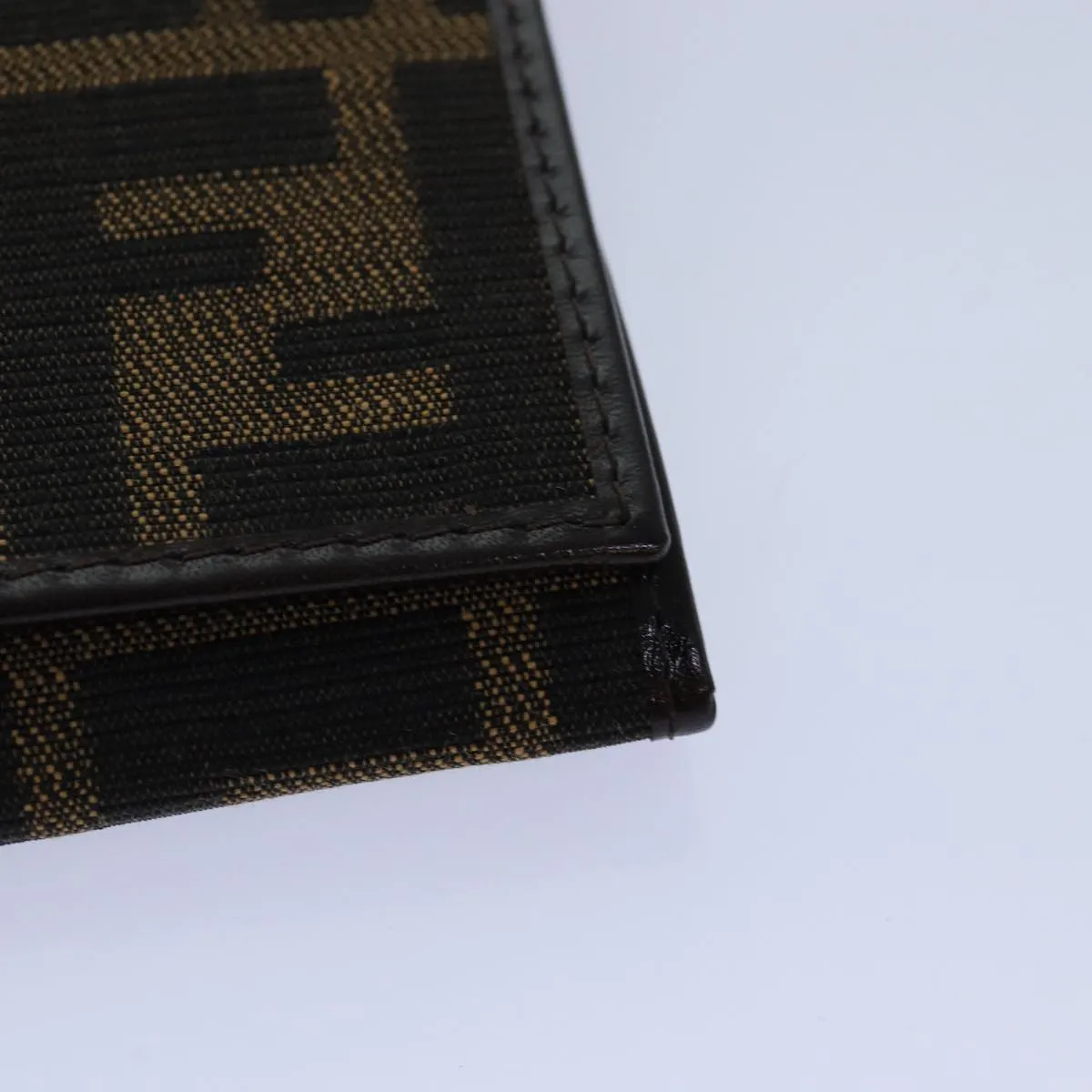 Fendi Zucca Brown Canvas Accessories