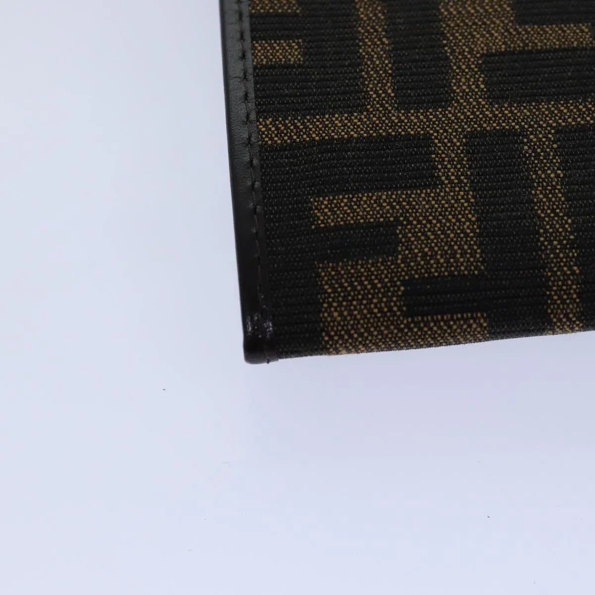 Fendi Zucca Brown Canvas Accessories