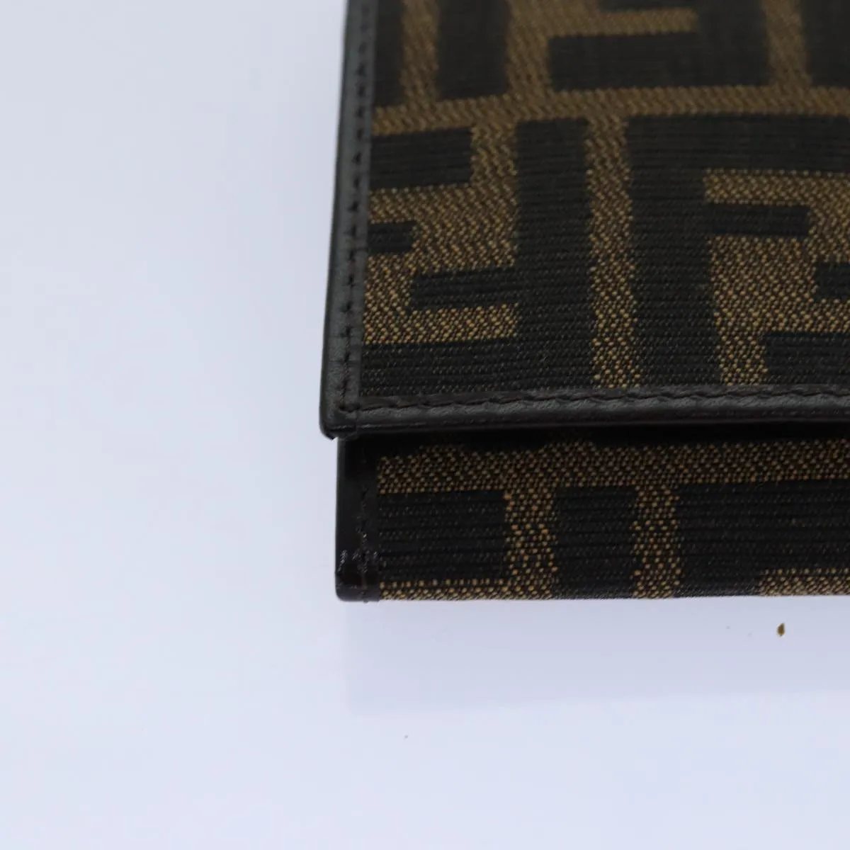 Fendi Zucca Brown Canvas Accessories