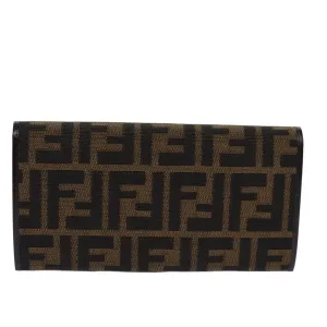 Fendi Zucca Brown Canvas Accessories
