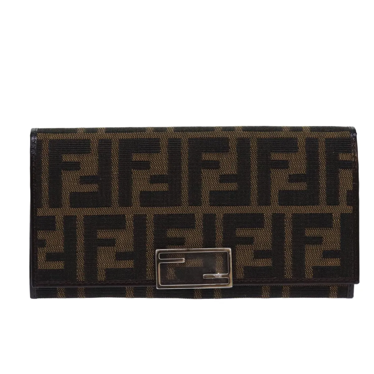 Fendi Zucca Brown Canvas Accessories
