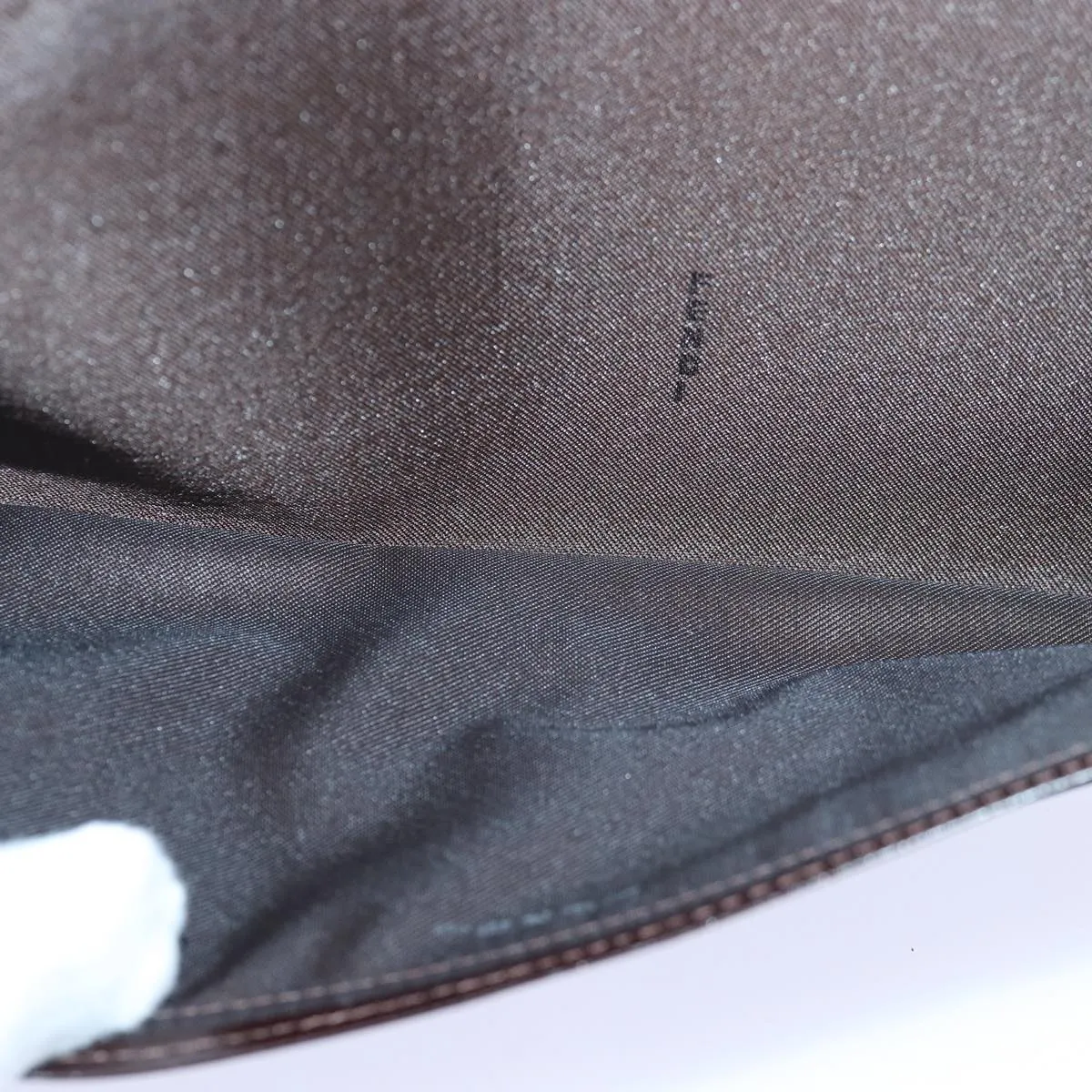 Fendi Zucca Brown Canvas Accessories