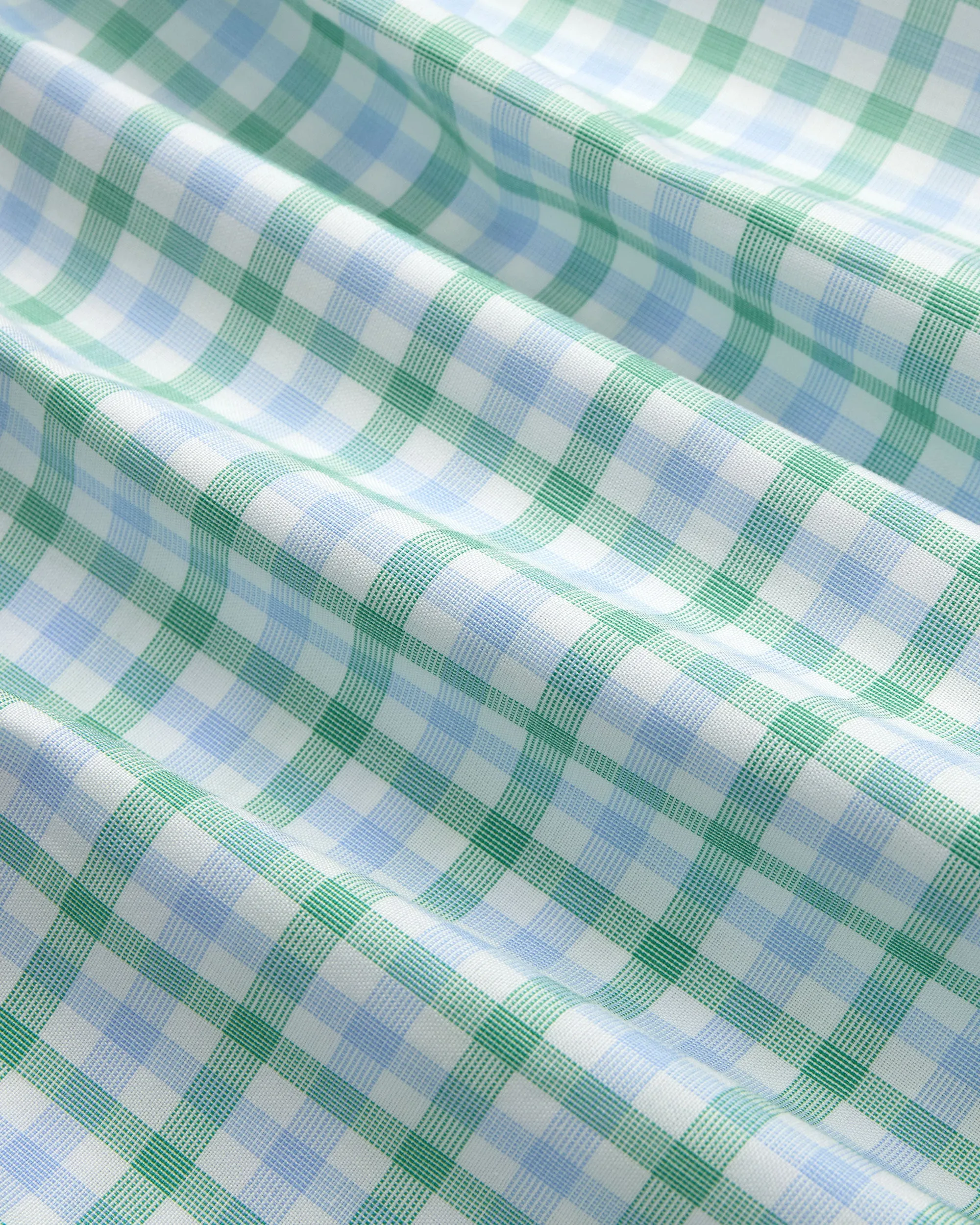 GOLD LABEL DRESS SHIRT - BLUE/GREEN CHECK