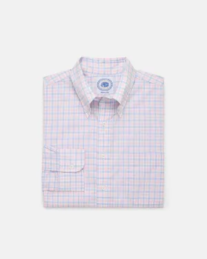 GOLD LABEL DRESS SHIRT - BLUE/PINK CHECK