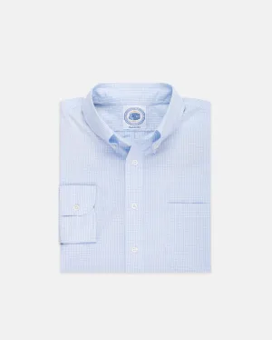 GOLD LABEL DRESS SHIRT - LIGHT BLUE MINI GINGHAM