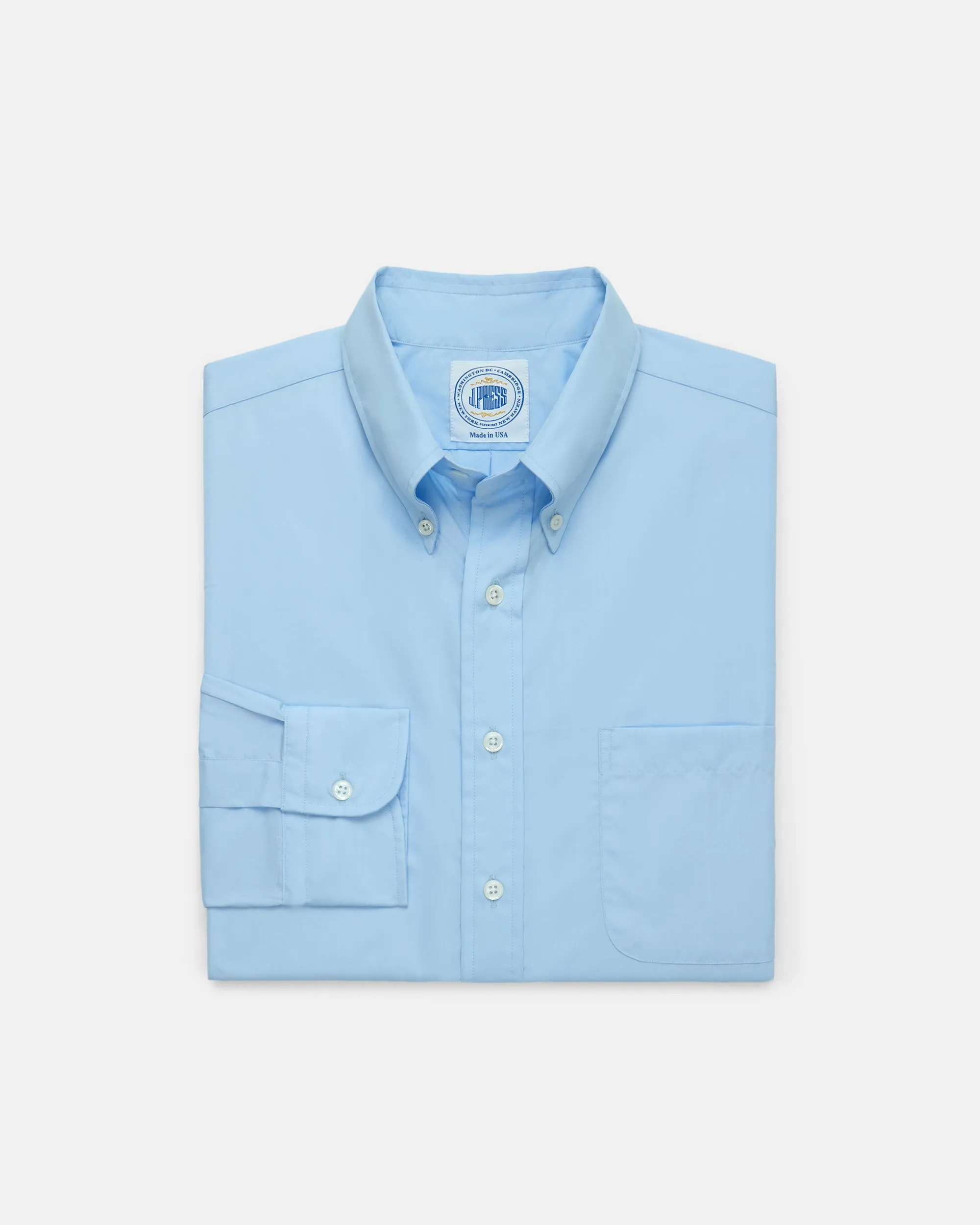 GOLD LABEL DRESS SHIRT - SOLID BLUE
