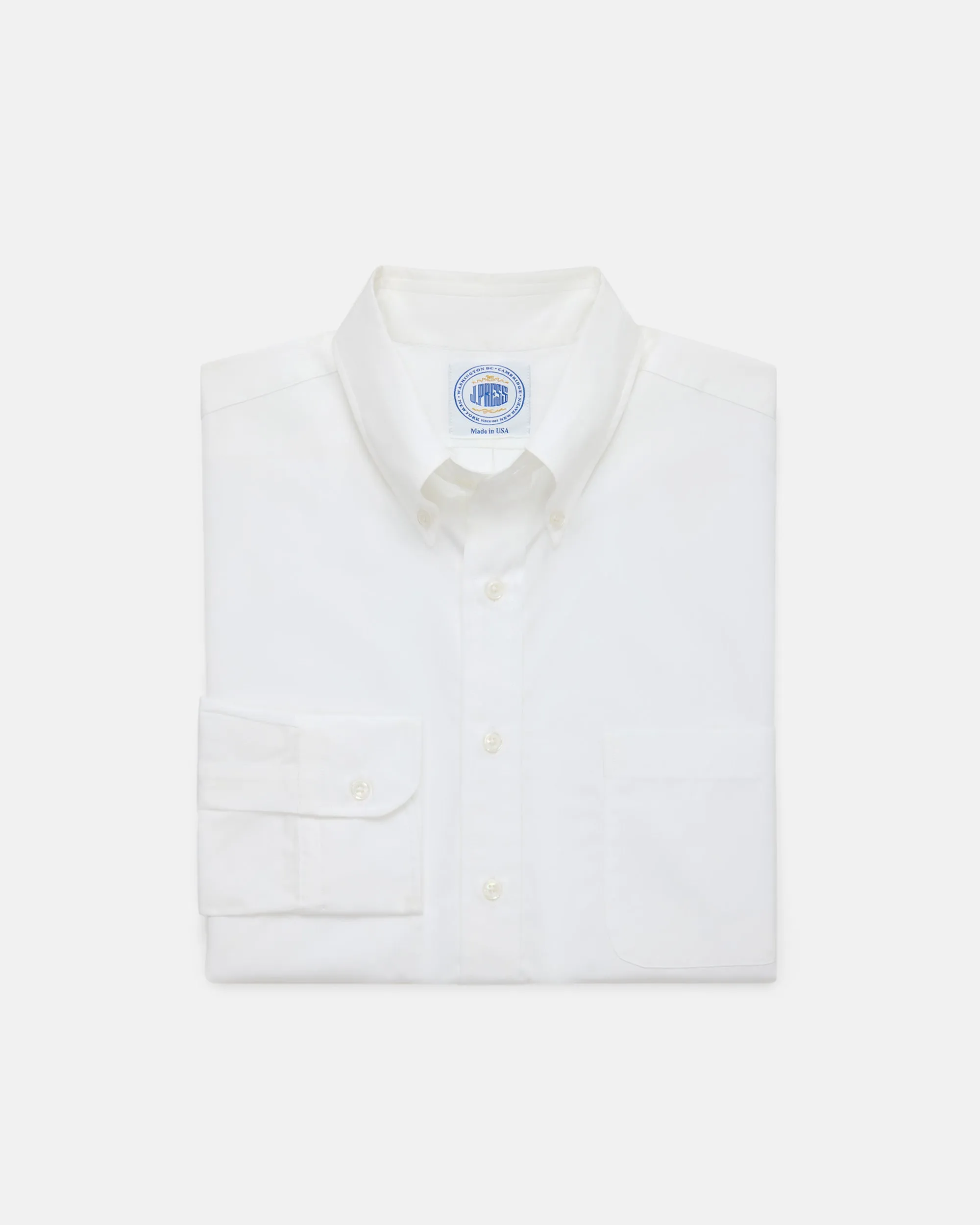GOLD LABEL DRESS SHIRT - SOLID WHITE