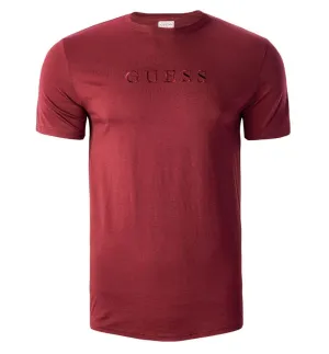 Guess SS Classic Pima Emb Crew