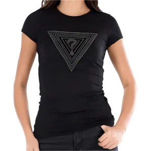 Guess Triangle Maze Tee