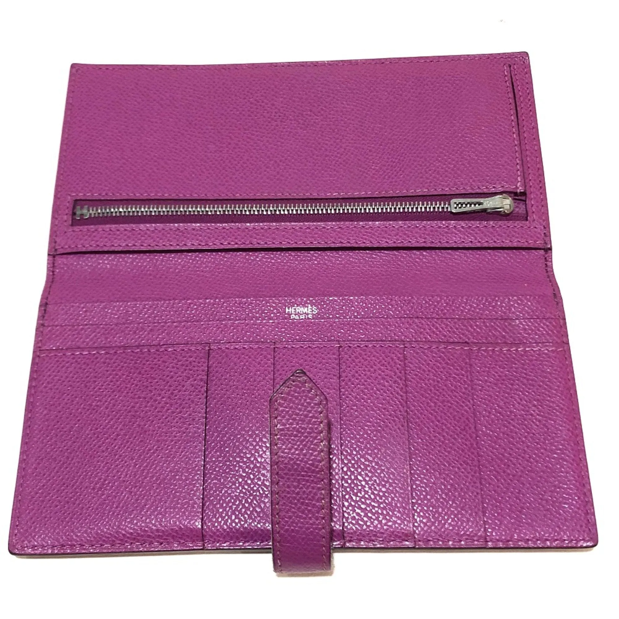 Herms Barn Purple Leather Accessories