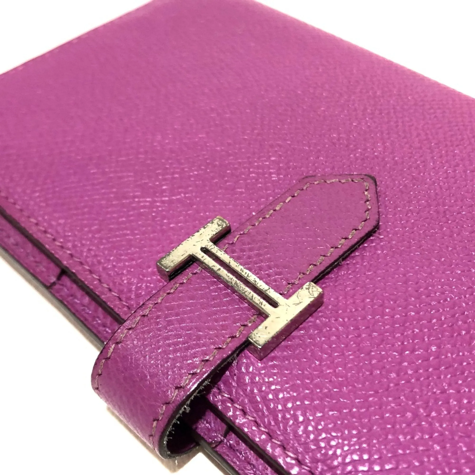 Herms Barn Purple Leather Accessories