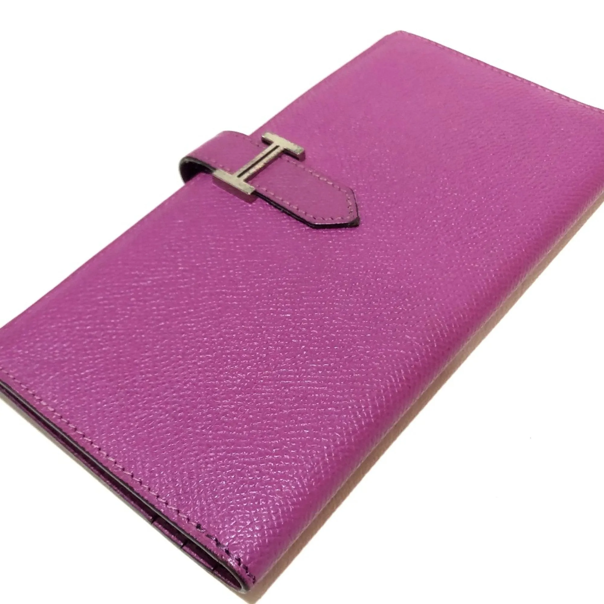 Herms Barn Purple Leather Accessories