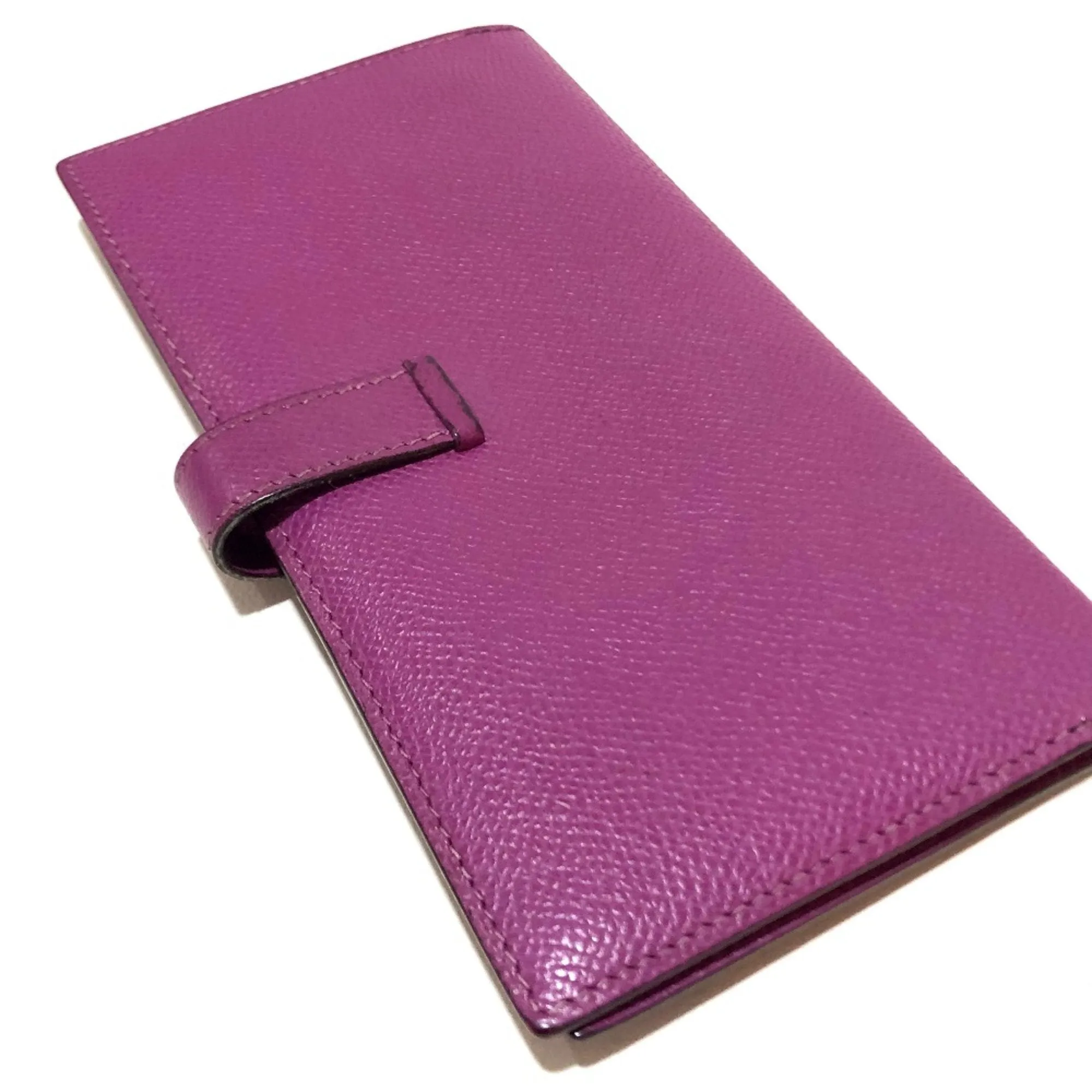 Herms Barn Purple Leather Accessories
