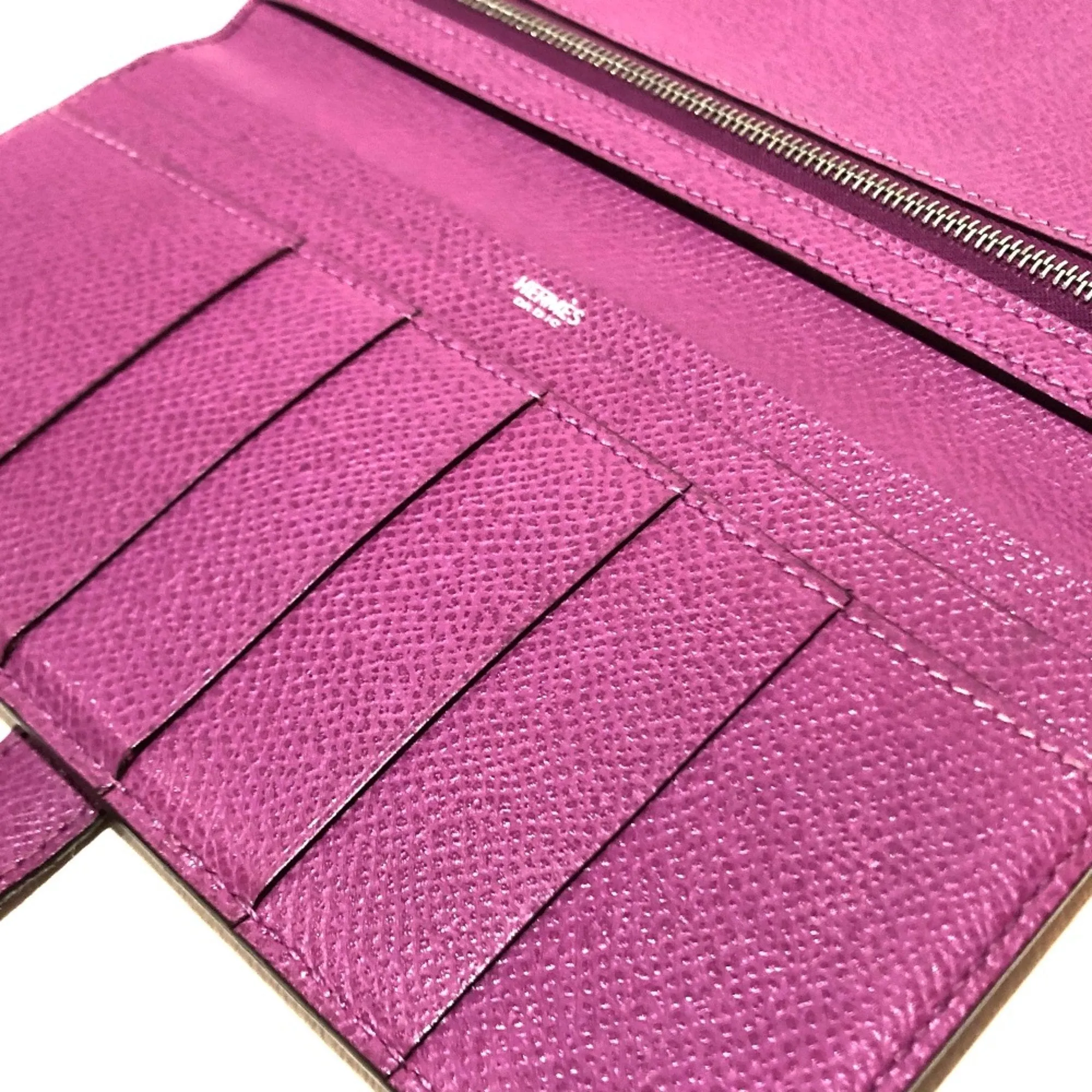 Herms Barn Purple Leather Accessories