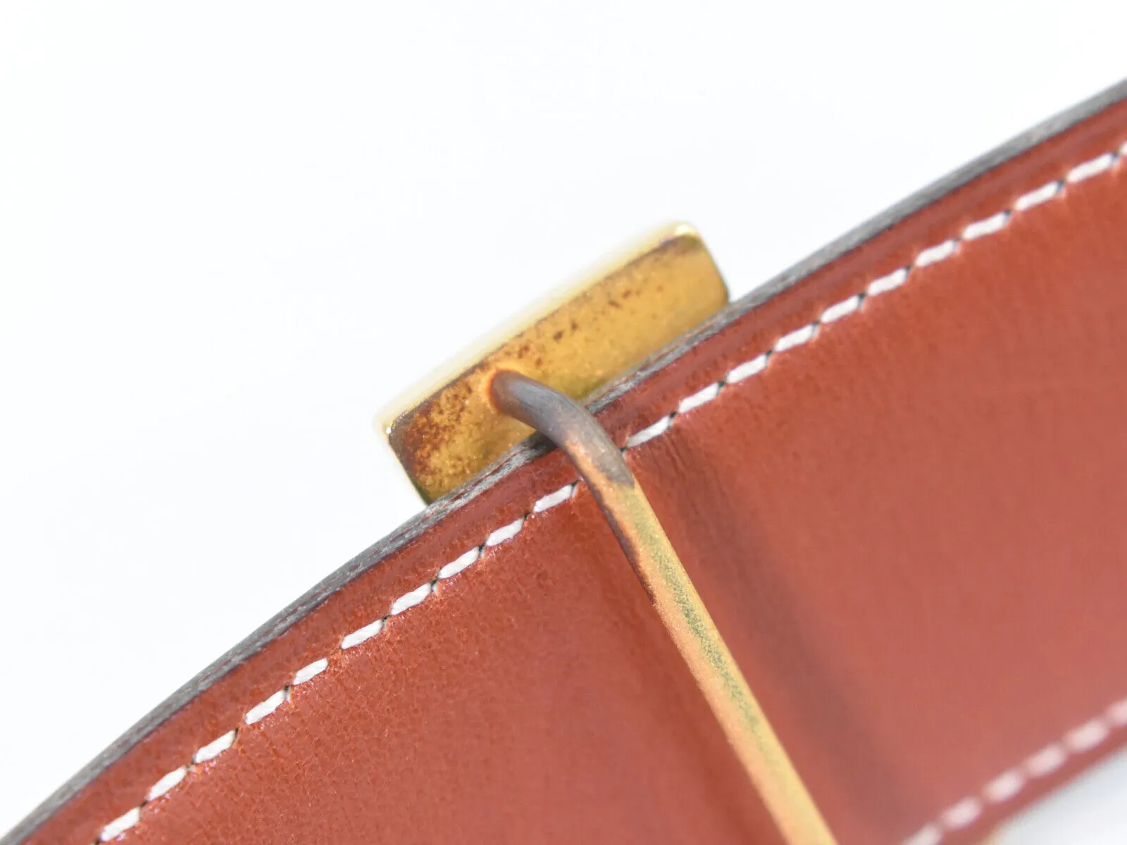 Herms H Green Leather Accessories