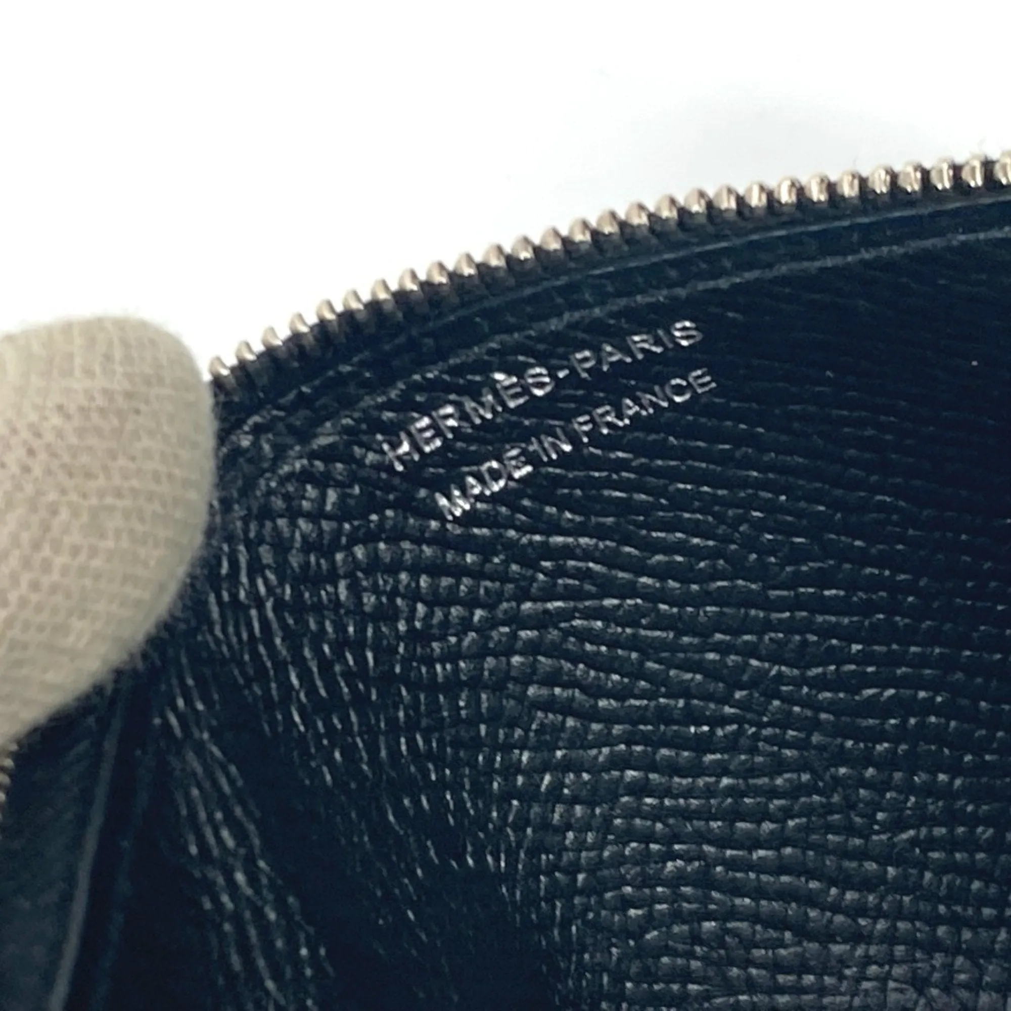 Herms Passant Black Leather Accessories