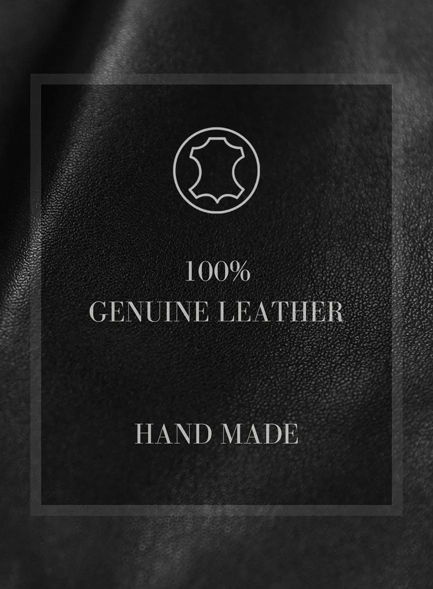 Hunter Tan Leather Suit