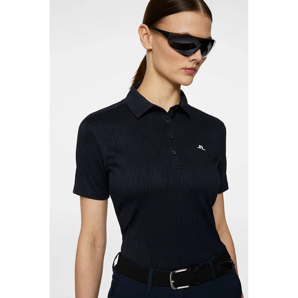 J.Lindeberg Women's Izara Golf Polo Shirt - JL Navy