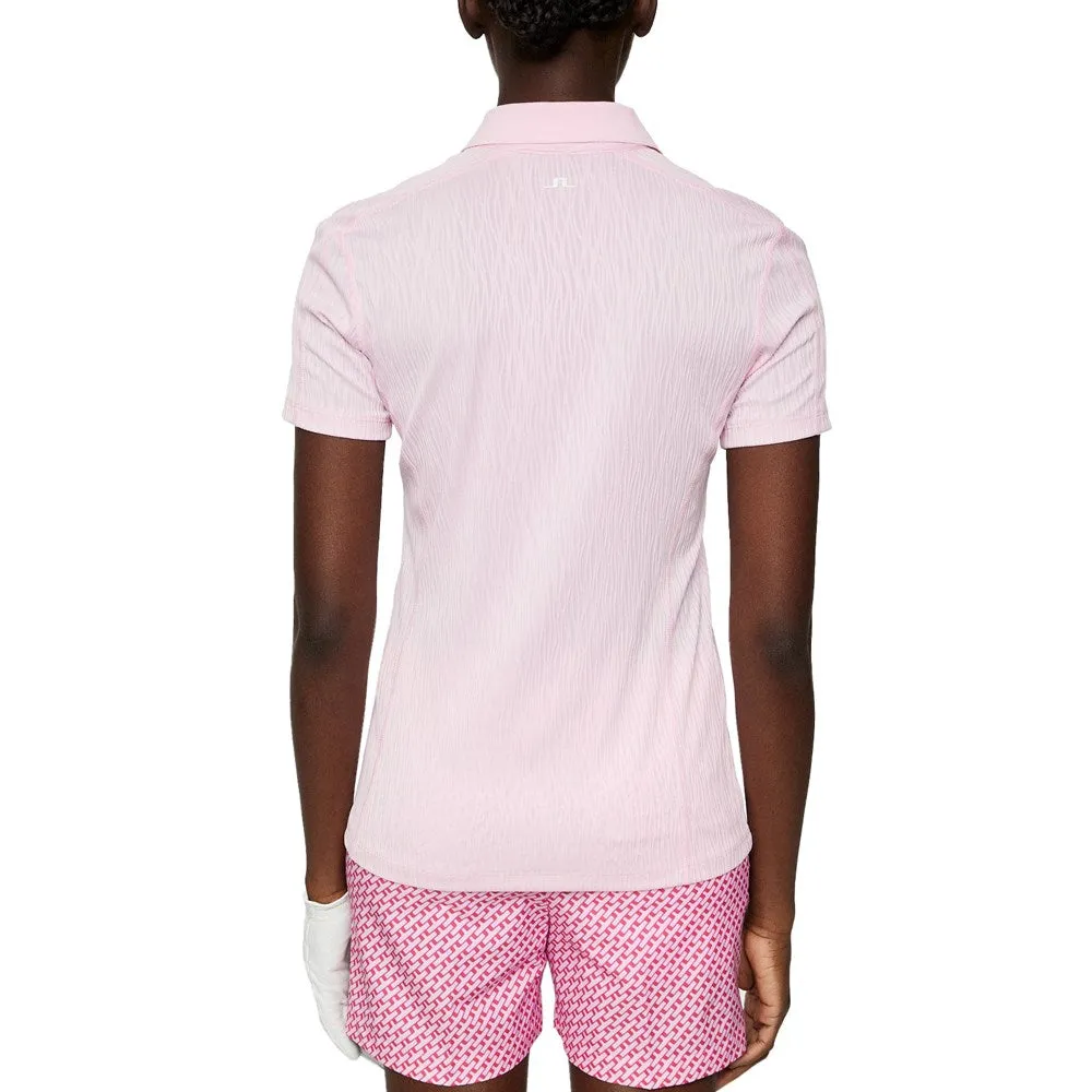 J.Lindeberg Women's Izara Golf Polo Shirt - Nosegrey