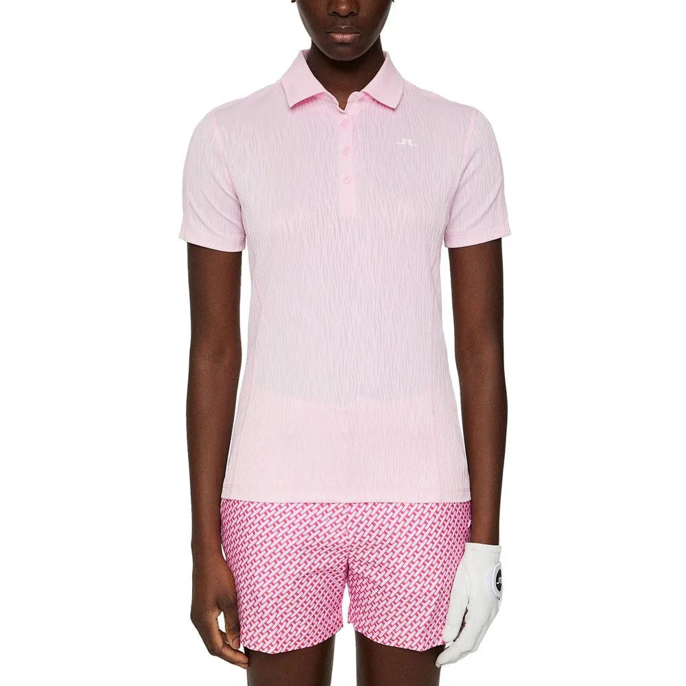 J.Lindeberg Women's Izara Golf Polo Shirt - Nosegrey