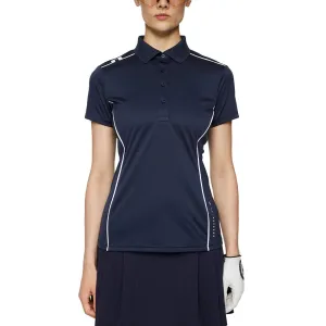 J.Lindeberg Women's Leyla Golf Polo Shirt - JL Navy
