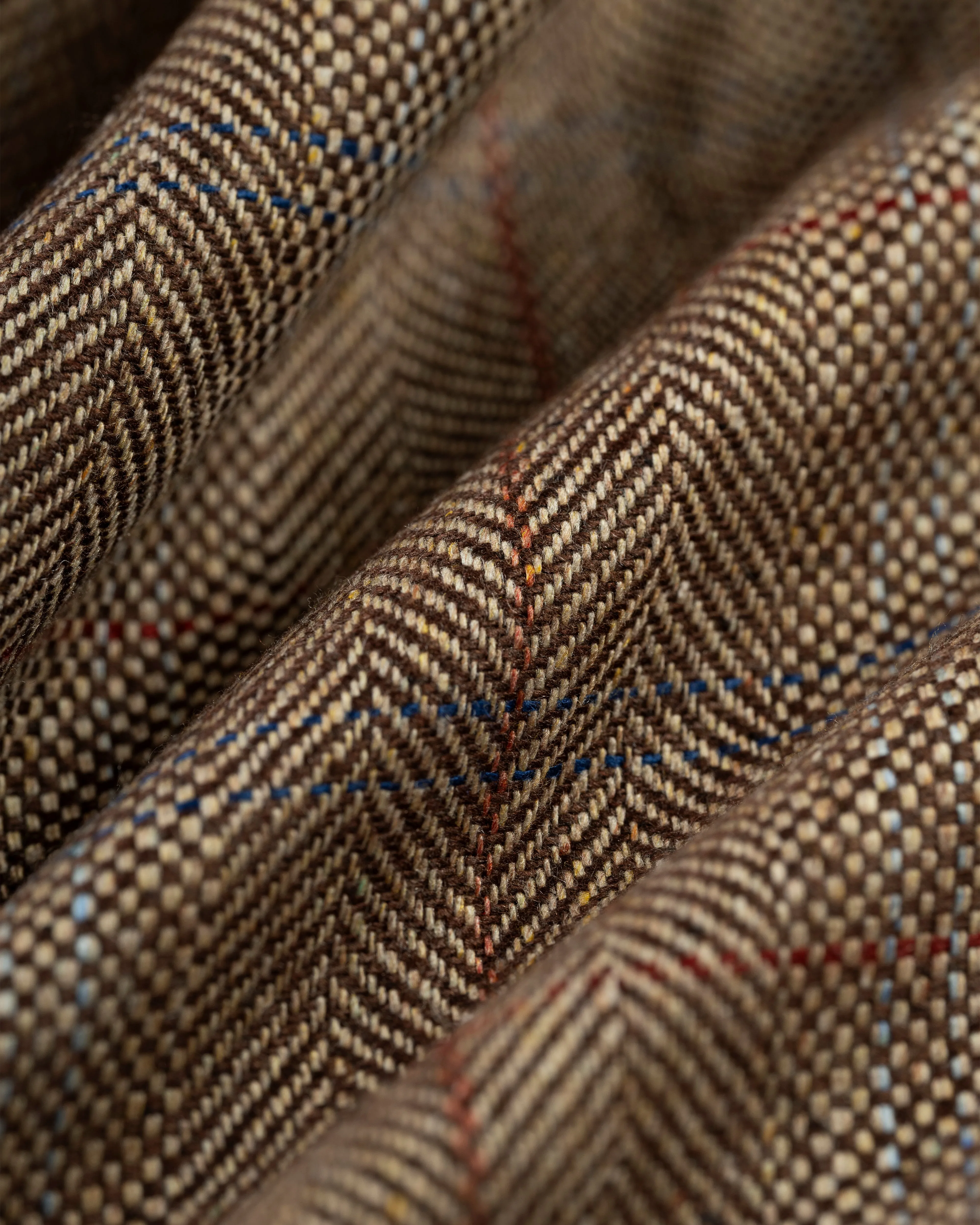 LIGHT BROWN BARLEY BONE W/PANE SPORT COAT - MTO